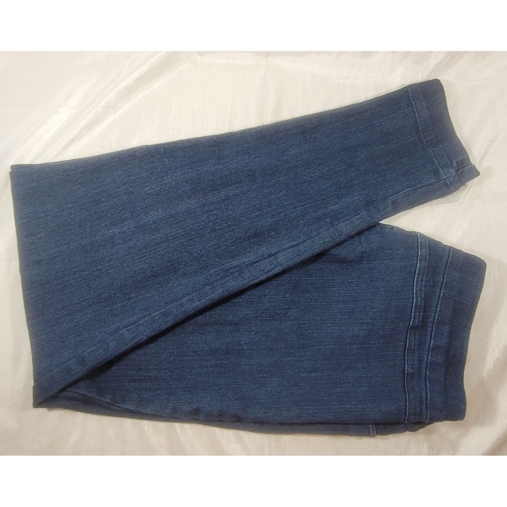 Venus Women's Pull-on‎ Stretch Ankle Jeans - Dark Wash - Size Large, 29" Inseam